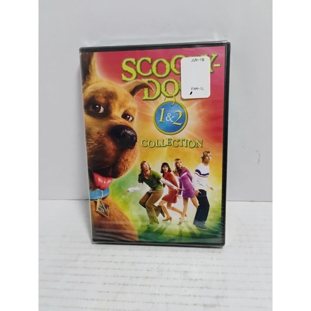 WARNER BROS SCOOBY DOO COLLECTION 1&2 LIVE ACTION DVD NEW SEALED
